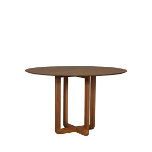 Mesa de Jantar Redonda Annecy 120 cm – Imbuia