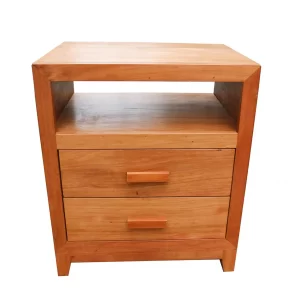 Mesa de Cabeceira Modelo Lagoa com Nicho Superior